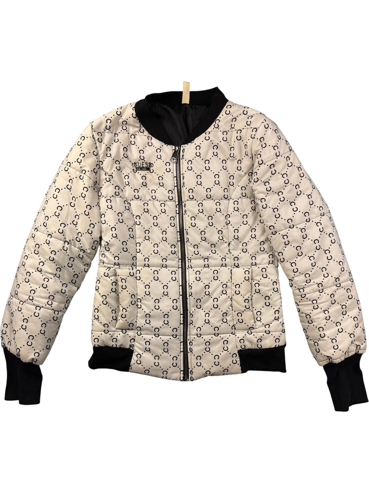 Guess Patterned Puffer Jacket - S