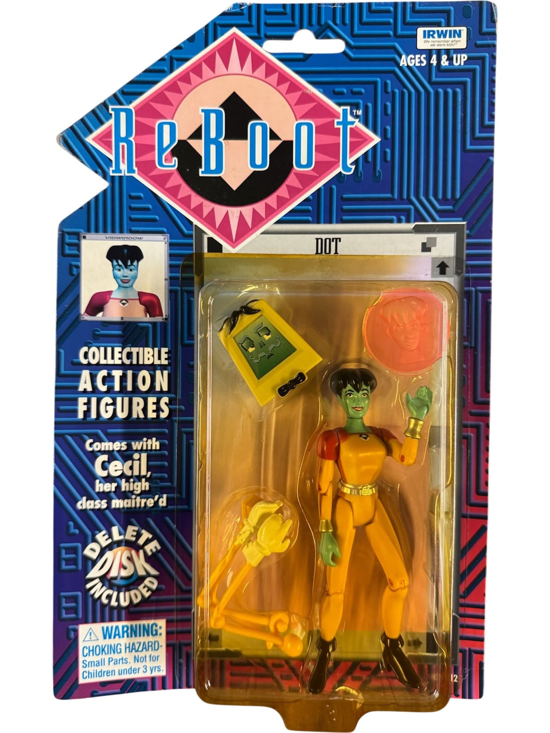 ReBoot Dot Action Figure with Accessories
