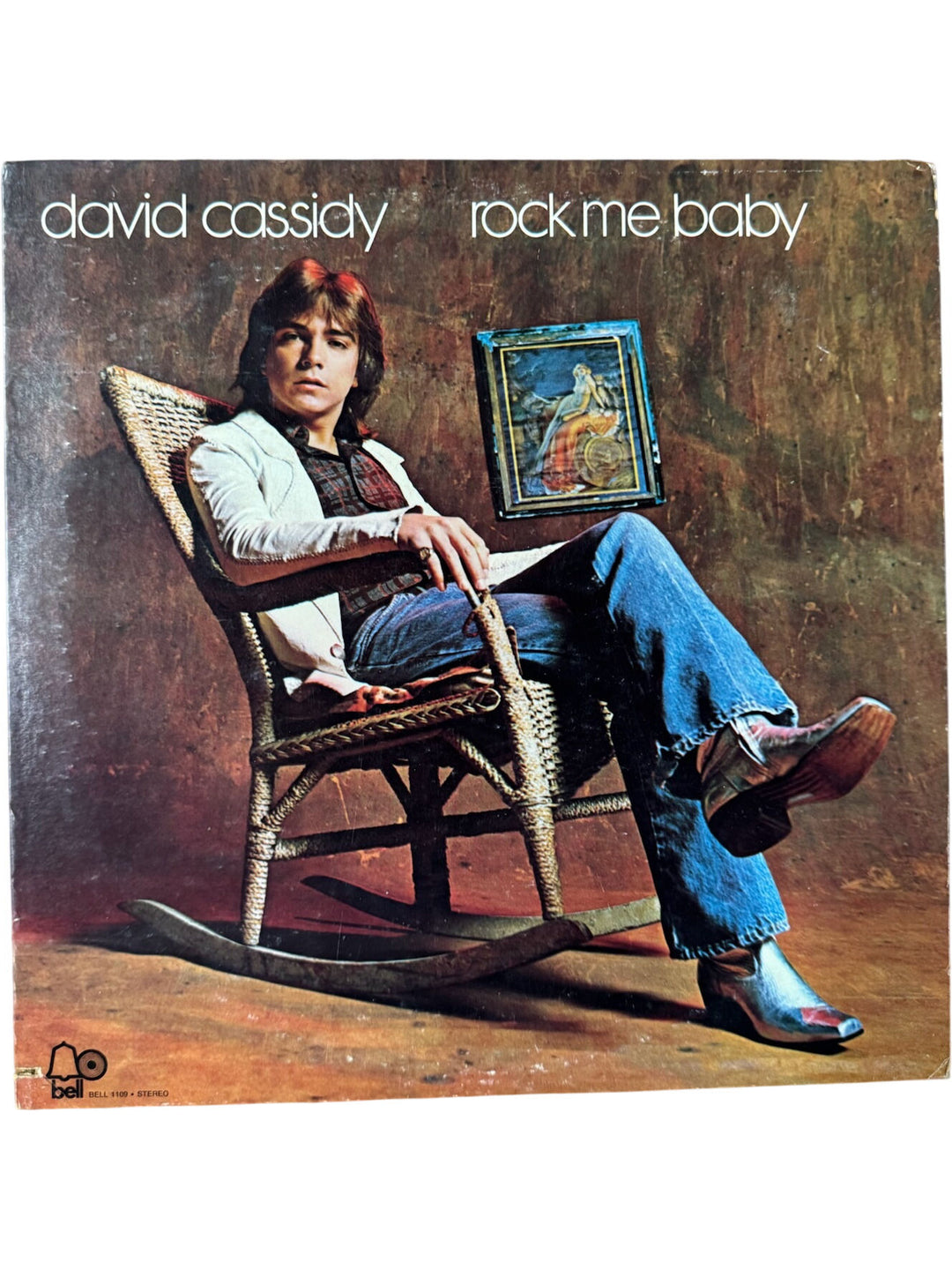 1972 Rock Me Baby Vinyl Album by David Cassidy - Good