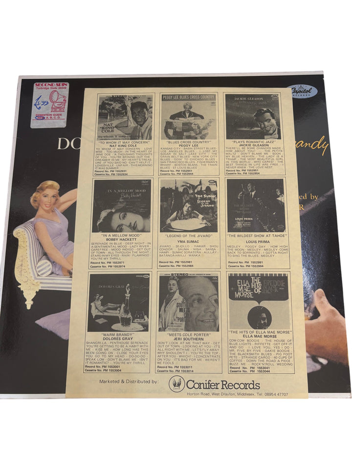 Dolores Gray Warm Brandy Vinyl Record - Good