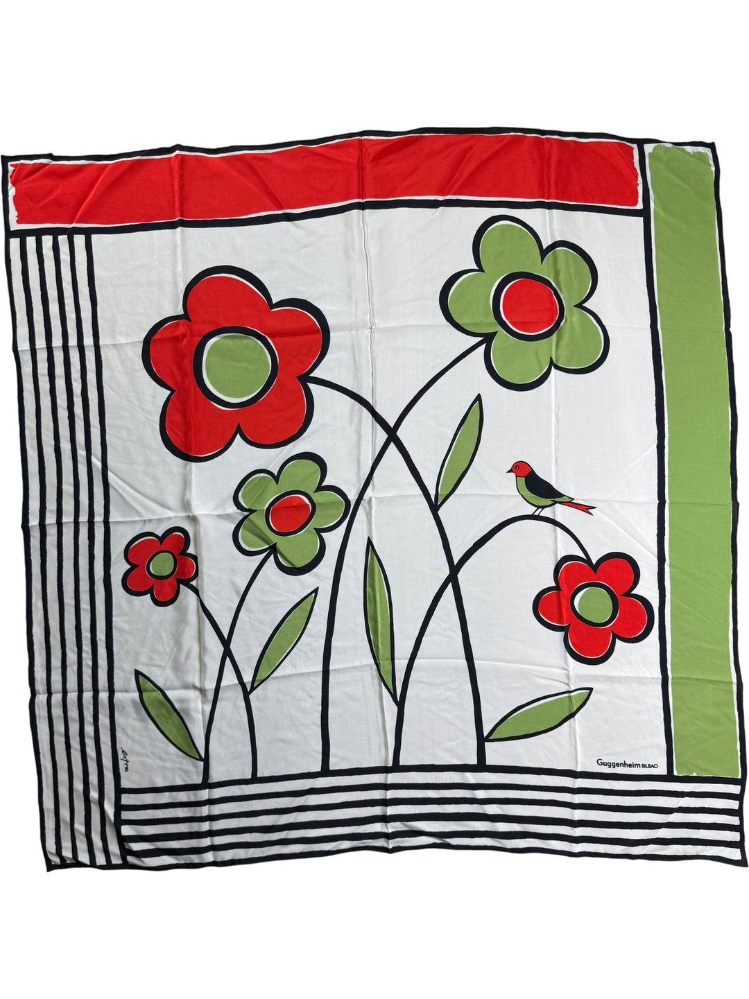 Guggenheim Bilbao Floral Scarf