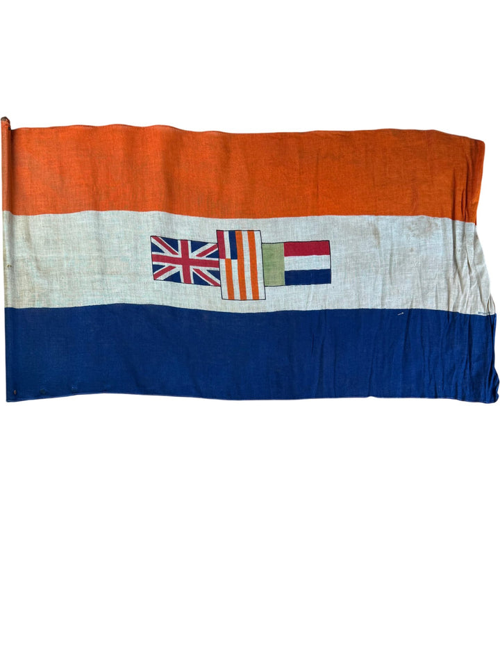 Vintage South African Flag with Union Jack