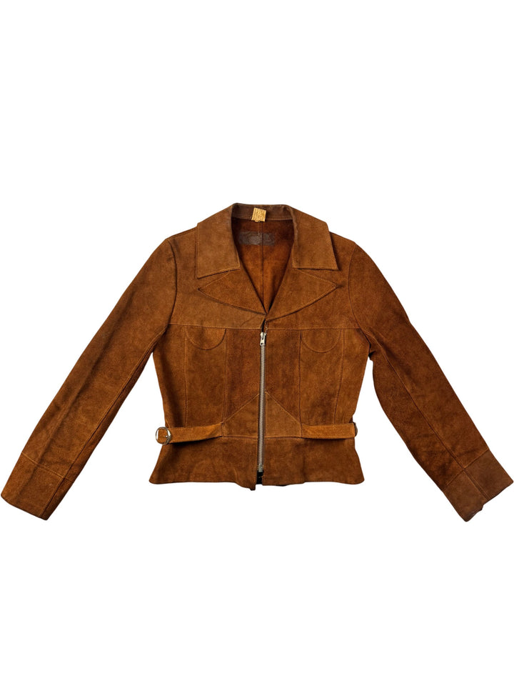 1970s Brown Suede Jacket