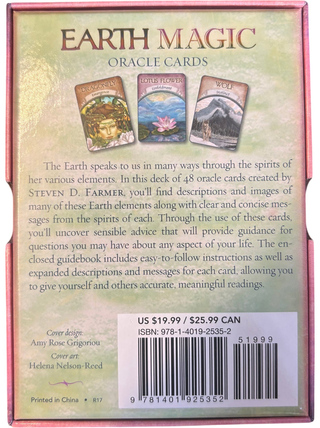 Earth Magic Oracle Cards by Steven D. Farmer