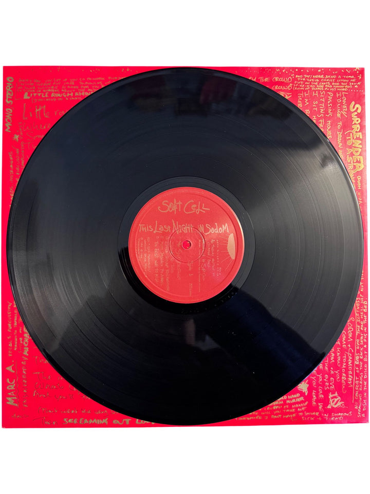 Soft Cell 'This Last Night in Sodom' Vinyl- Very Good