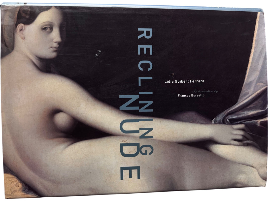 Reclining Nude Art Book by Lidia Guibert Ferrara