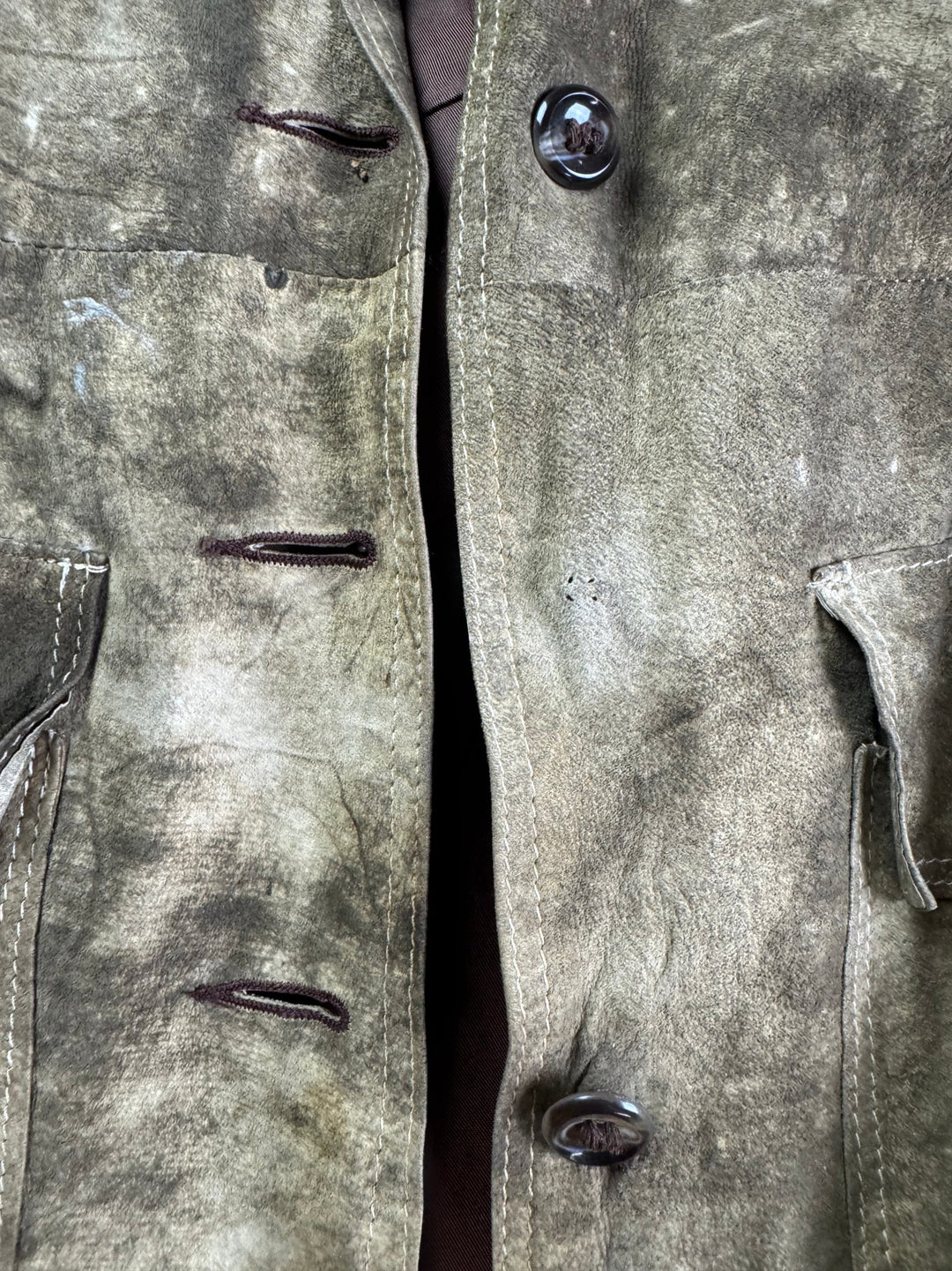 Suedes Of Ireland Camouflage Military Jacket - S