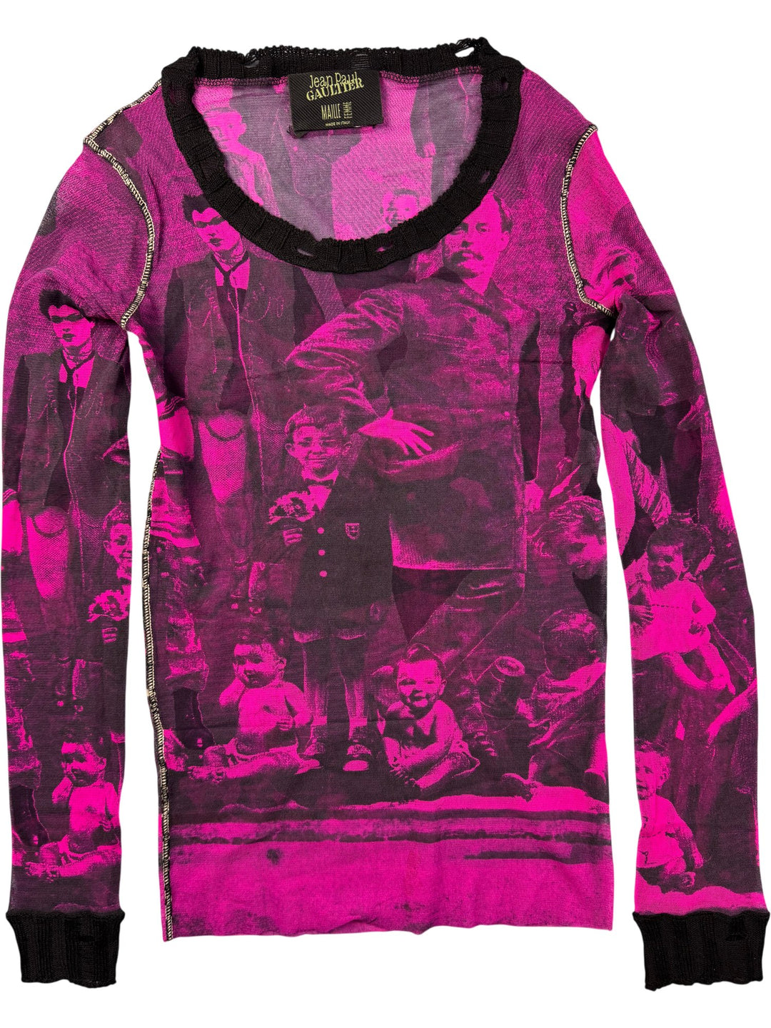 Jean Paul Gaultier Long Sleeved Top - XS/S