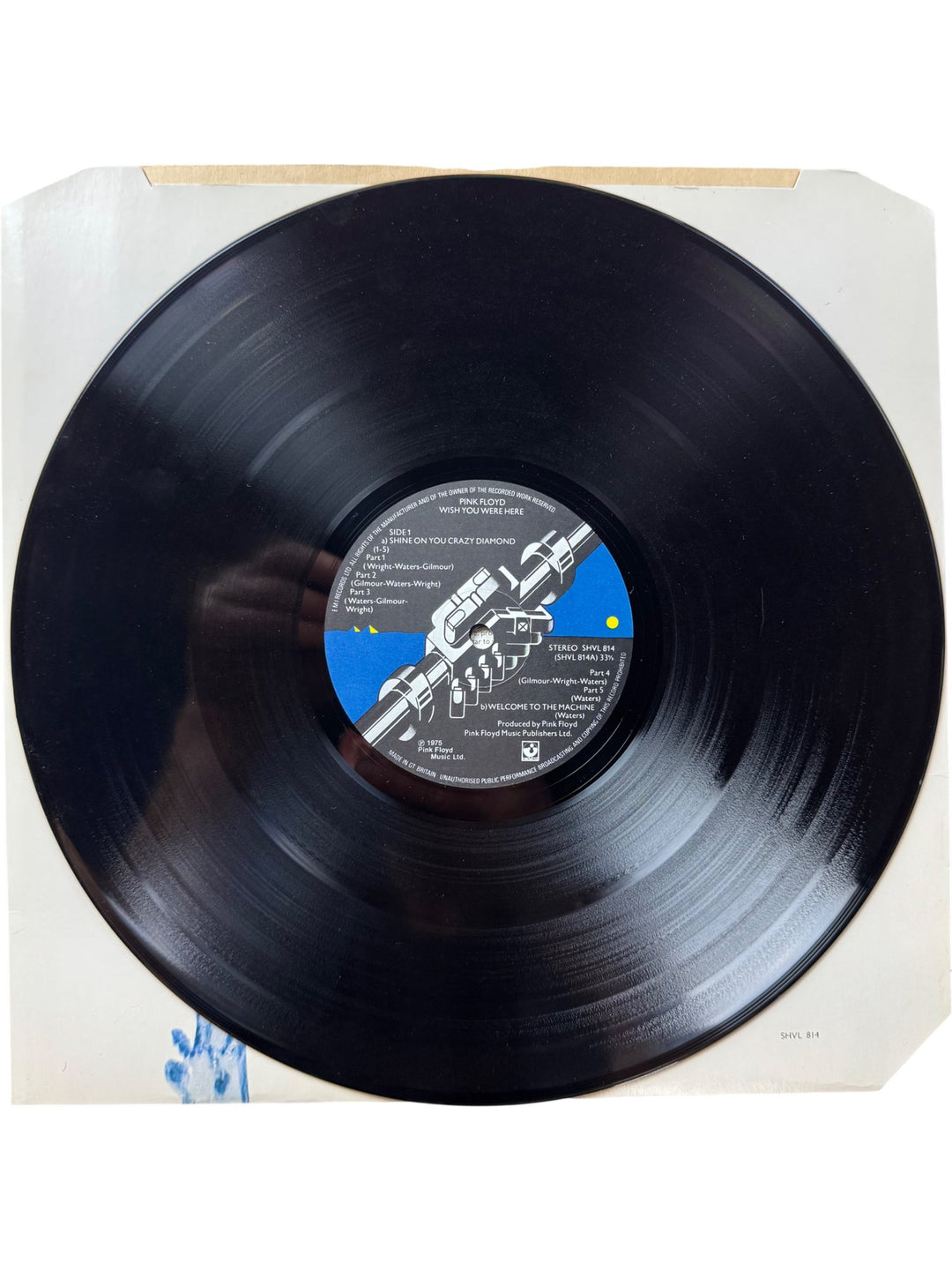 Pink Floyd Wish You Were Here Vinyl LP - Very Good+