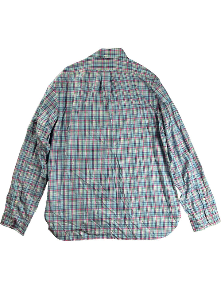 Ralph Lauren Plaid Long Sleeved Shirt - XL
