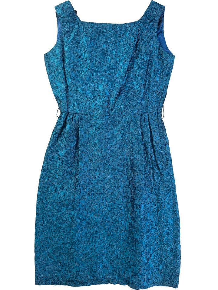 Perry Of Dublin Blue Lace Dress - S