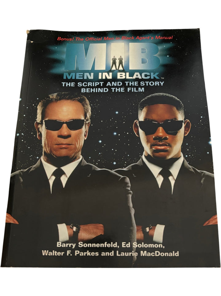 Men In Black Script And Story Book