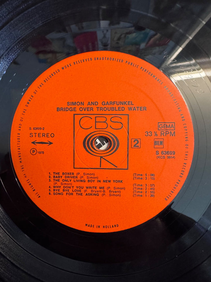 Simon & Garfunkel Bridge Over Troubled Water Vinyl