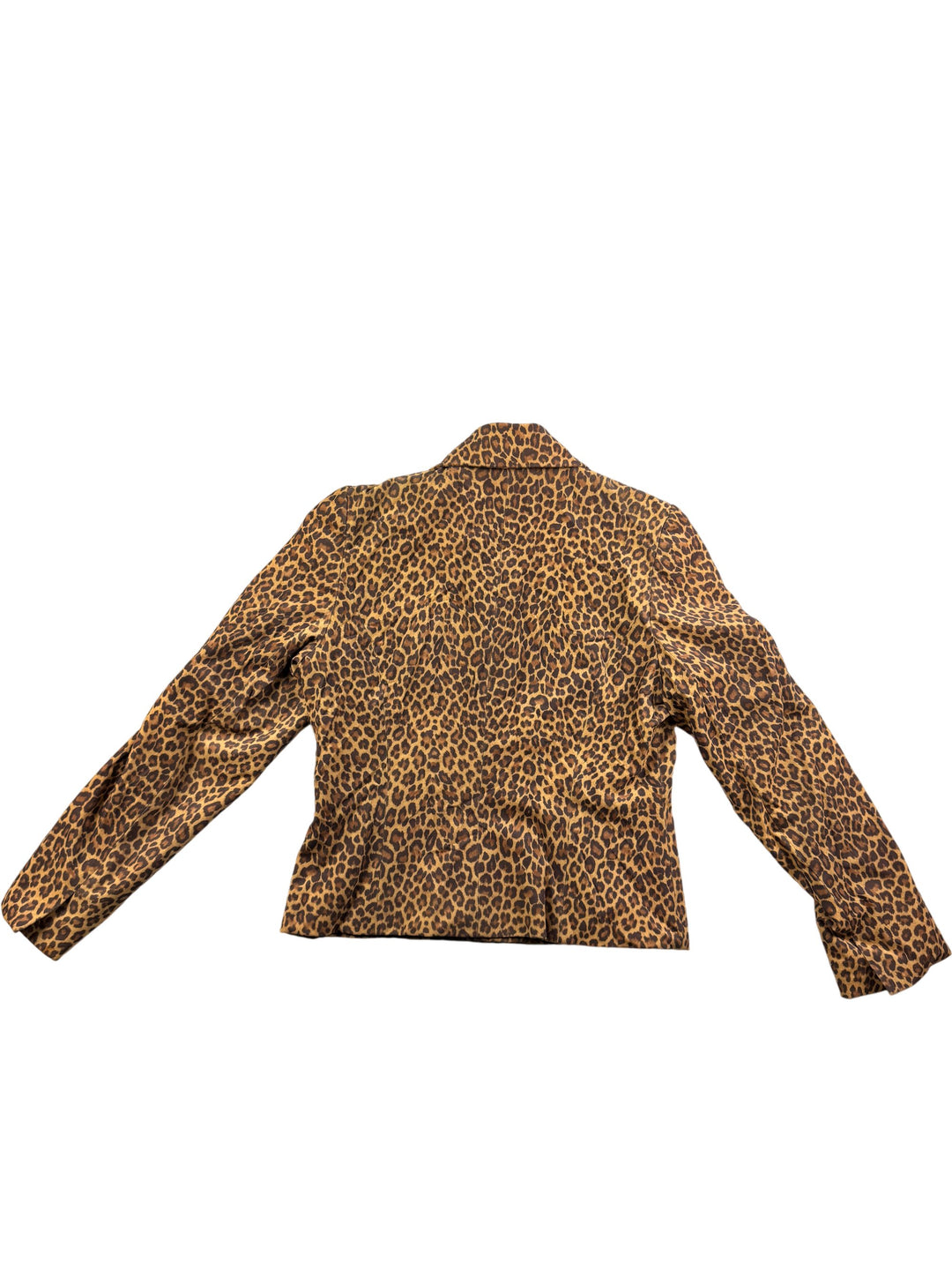 West & Webb Leopard Print Jacket - M