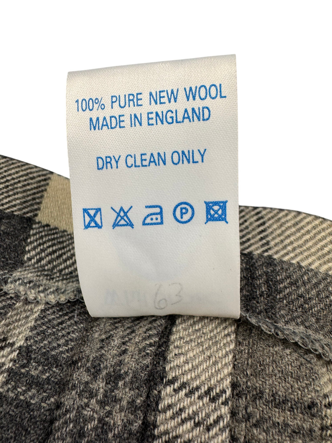 Whiterose Plaid Wool Kilt - L