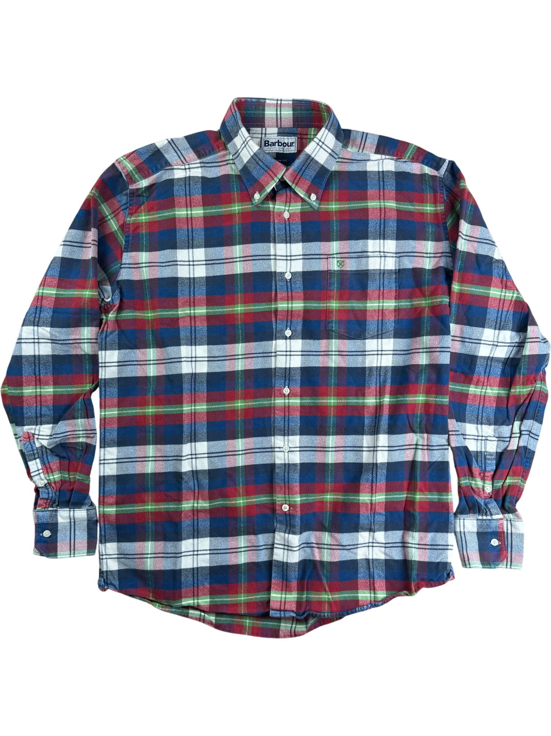 Barbour Plaid Cotton Shirt