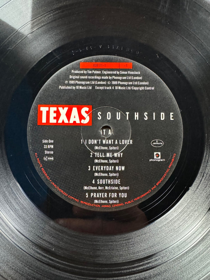Texas Southside Vinyl Record - Very Good+
