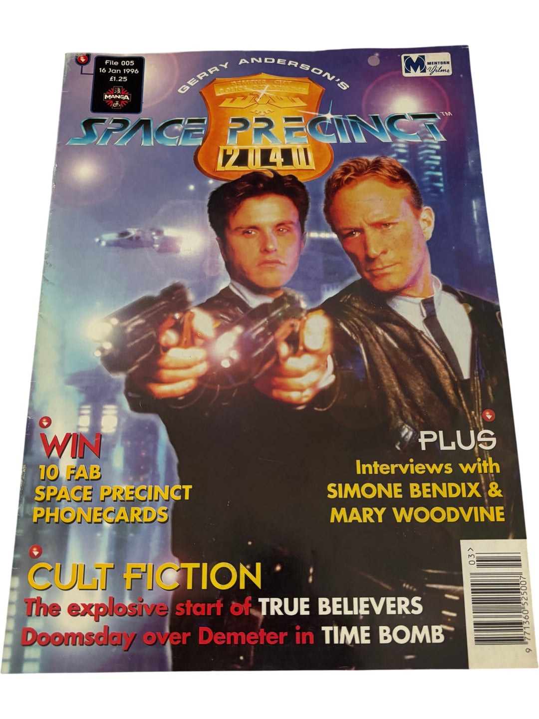 1996 Space Precinct Magazine Issue
