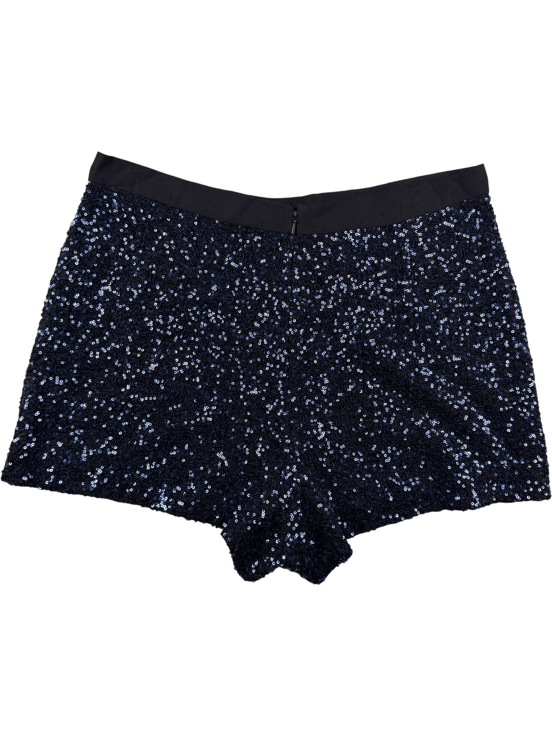 French Connection Sequin Shorts - L - Think Vintage