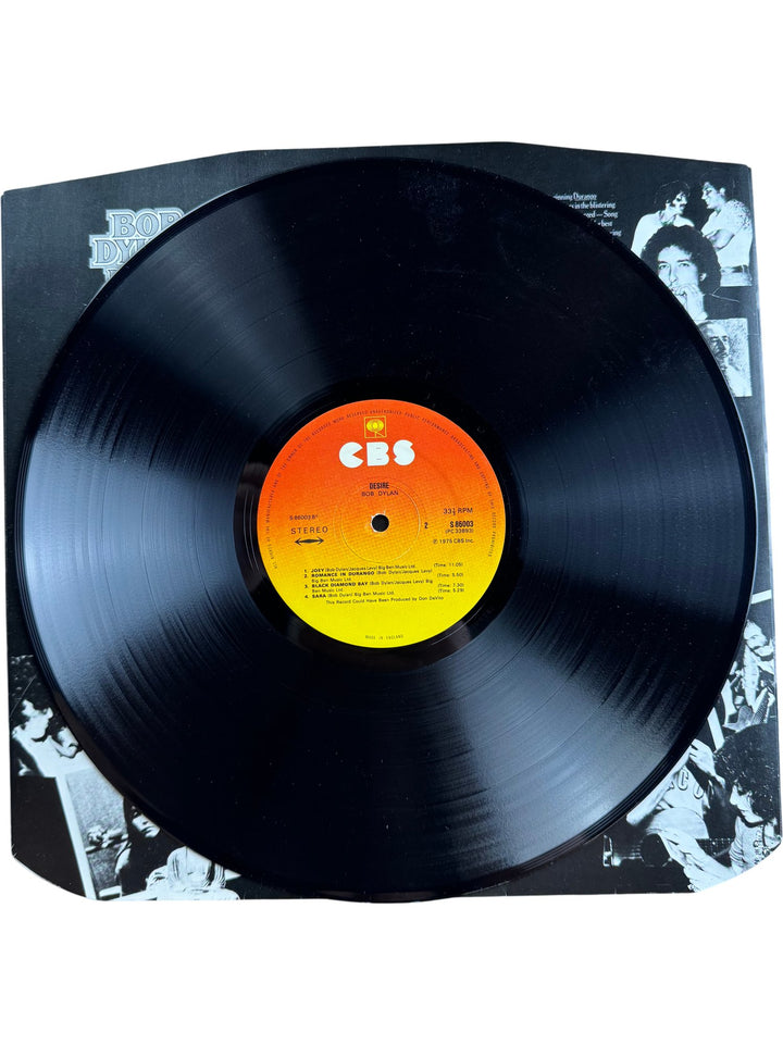 Bob Dylan Desire Vinyl Record - Very Good