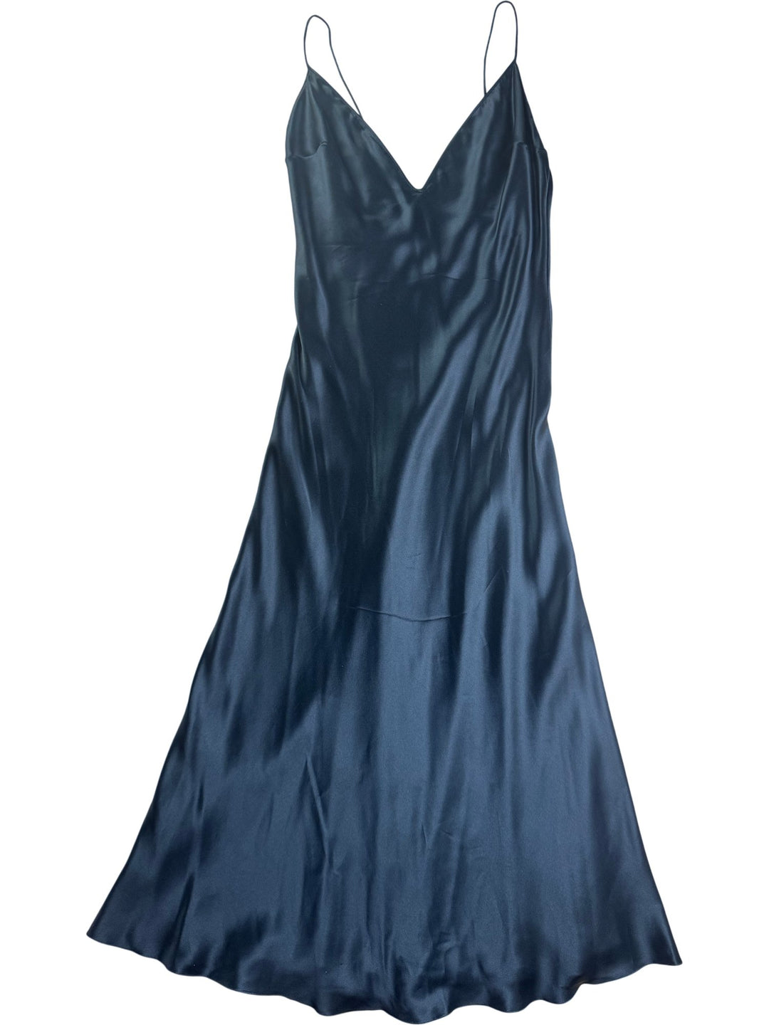 Christian Dior Black Silk Slip Dress