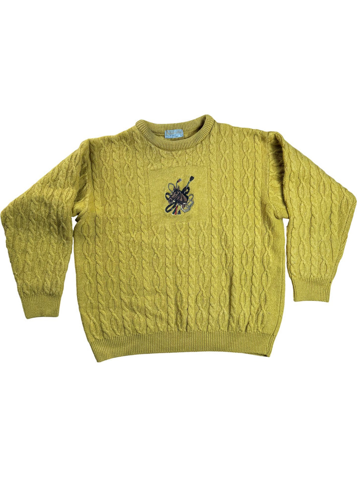 Aquascutum Cable Knit Sweater - L