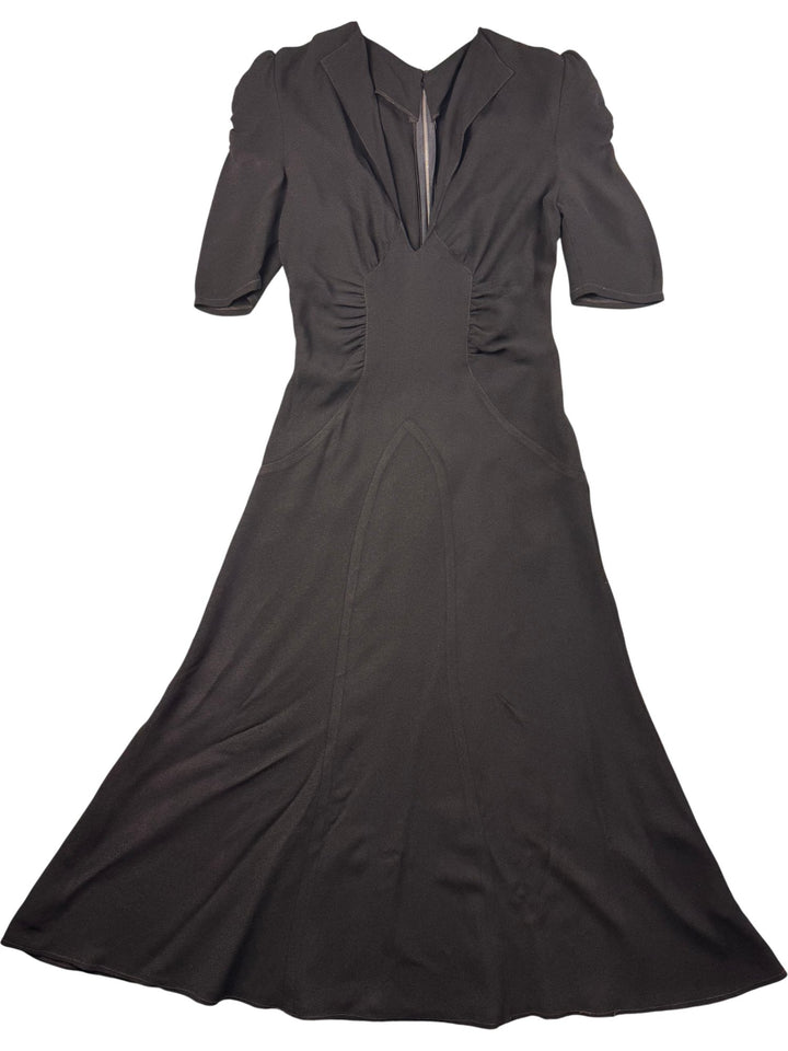 1970s Ozzie Clark Black Dress *See Description* - S