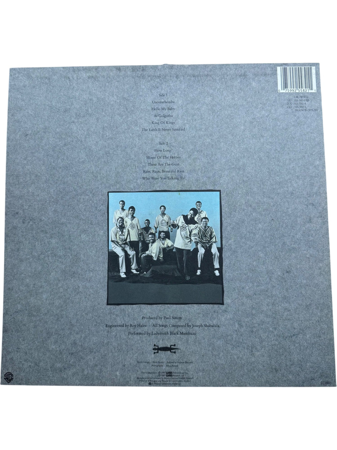 Ladysmith Black Mambazo Shaka Zulu Music - Very Good
