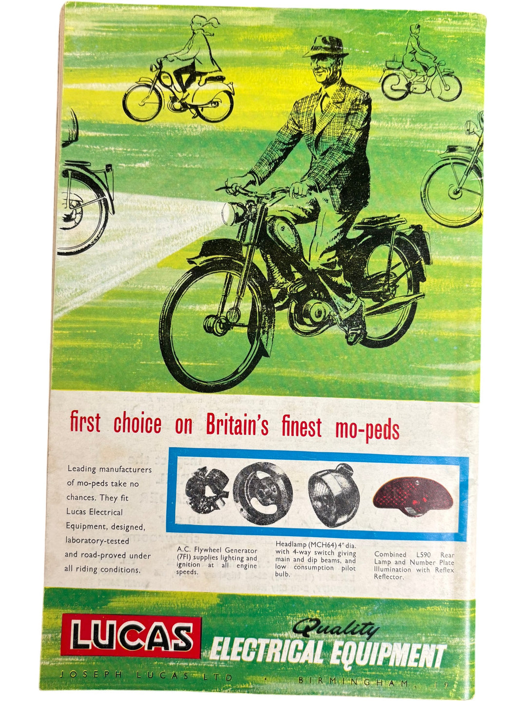 1959 Scooter & Three Wheeler Magazine Featuring Lambretta - Think Vintage