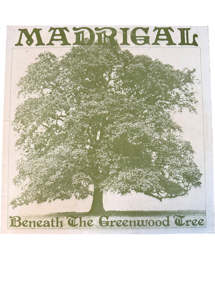 Madrigal Beneath The Greenwood Tree Vinyl