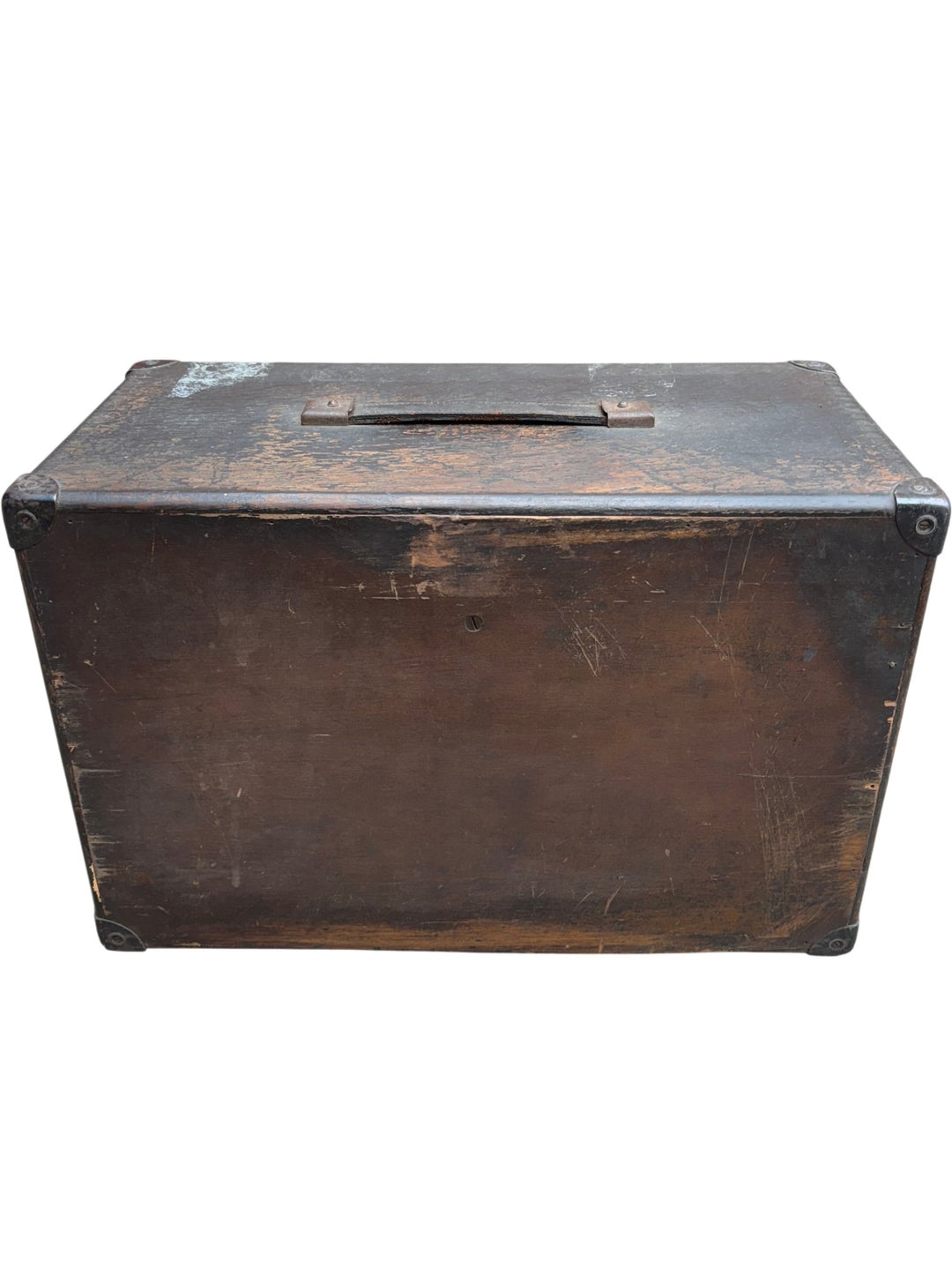 Vintage Wooden Tool Cabinet With Drawers - Think Vintage