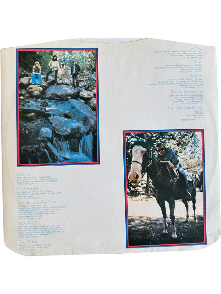 Elton John Greatest Hits Vinyl - Good