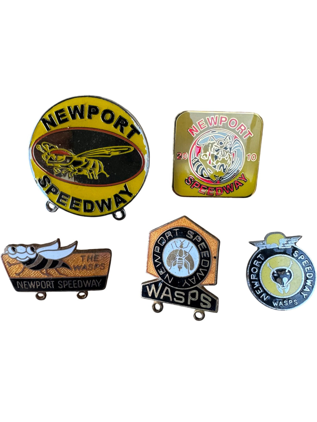 Newport Speedway Badge Collection