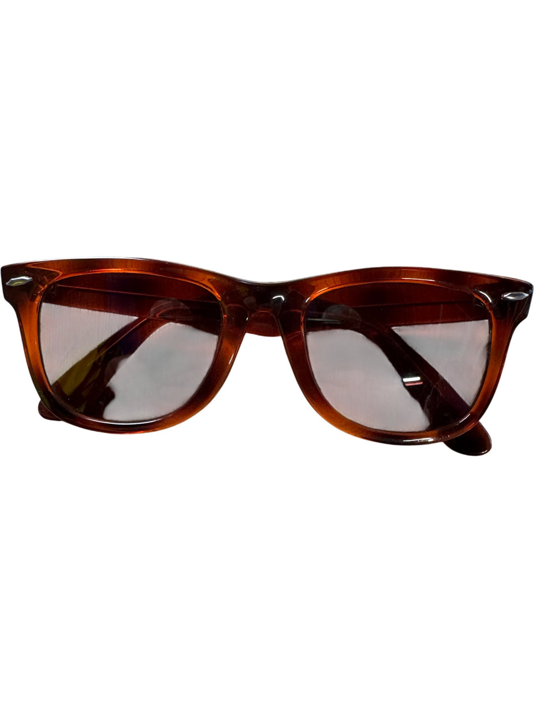 Retro Brown Wayfarer Sunglasses