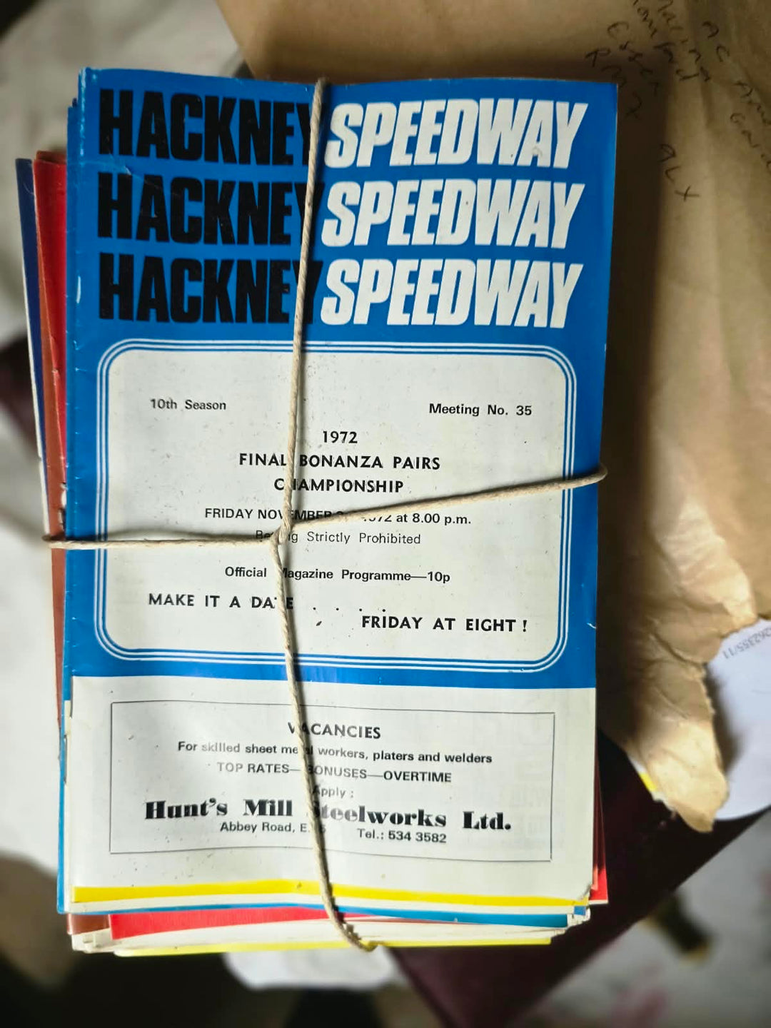 Vintage Scooter Archive Scrapbook – Original Photos, Newspaper Cuttings, Posters & Ephemera