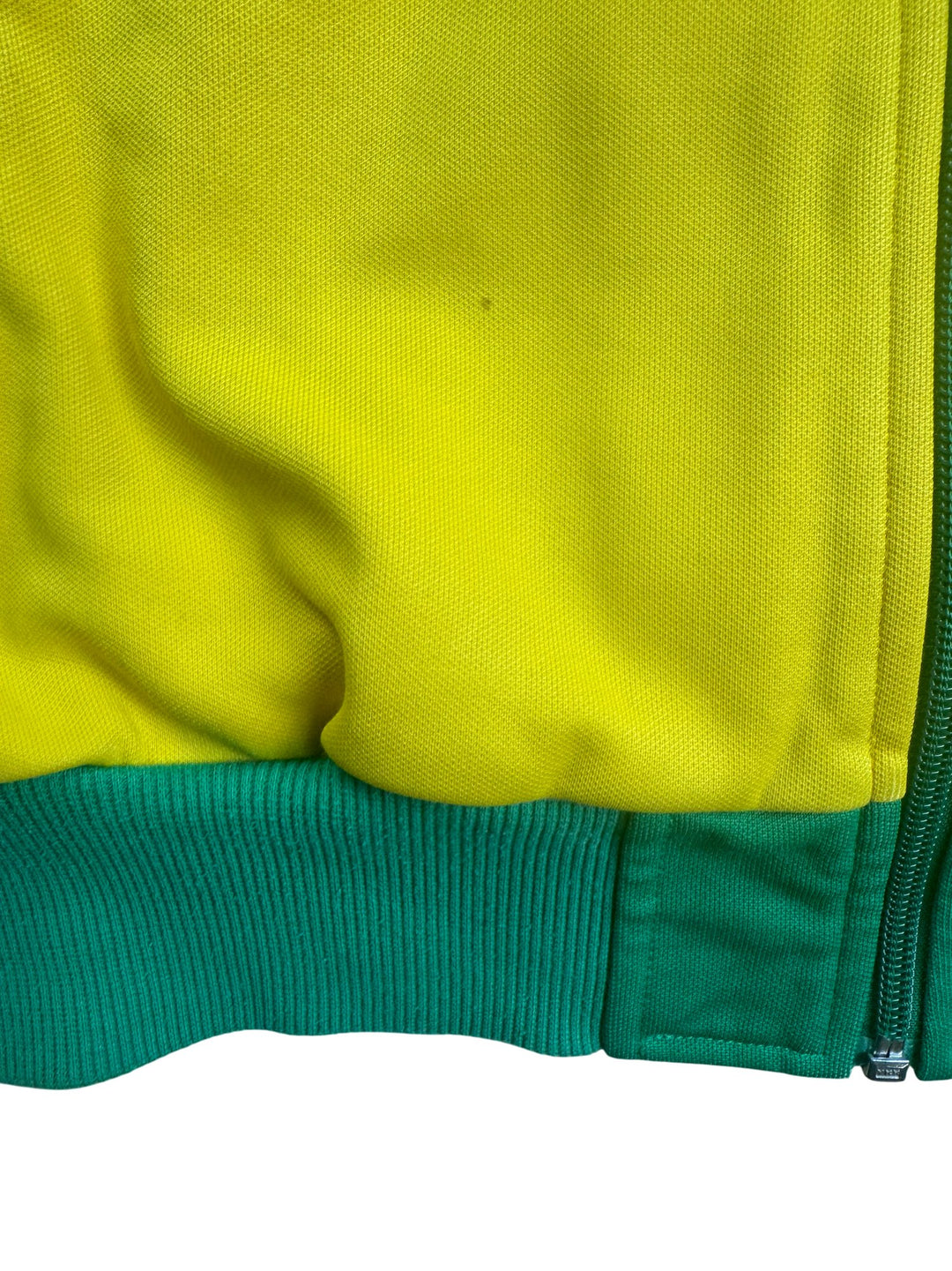 Adidas Yellow Green Track Jacket - M