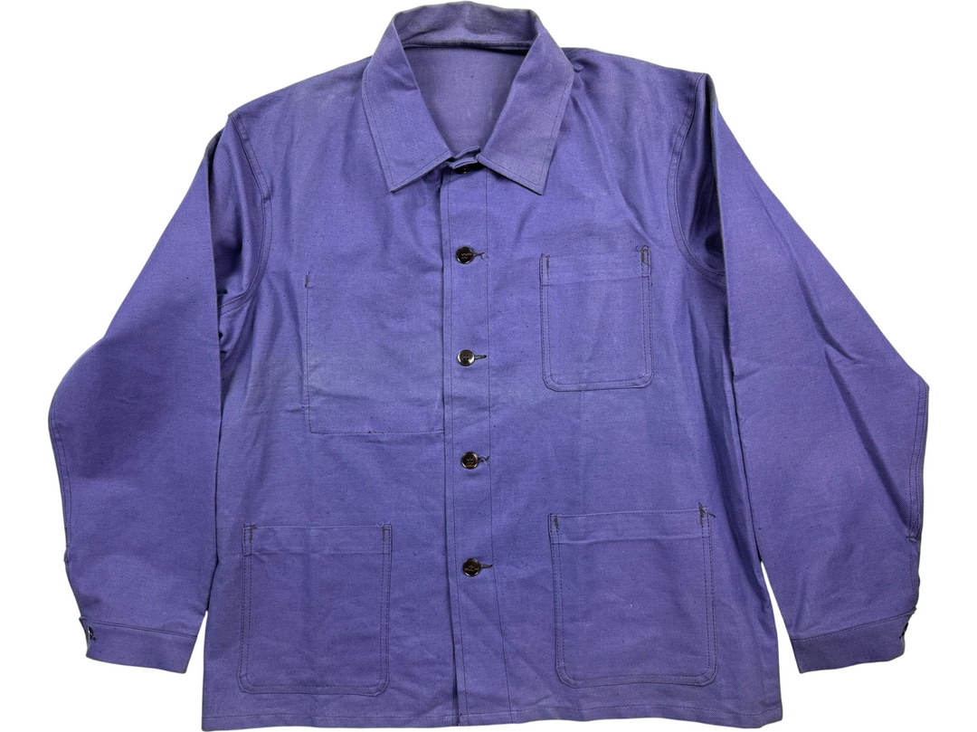 1960s Purple Workwear Jacket - Think Vintage