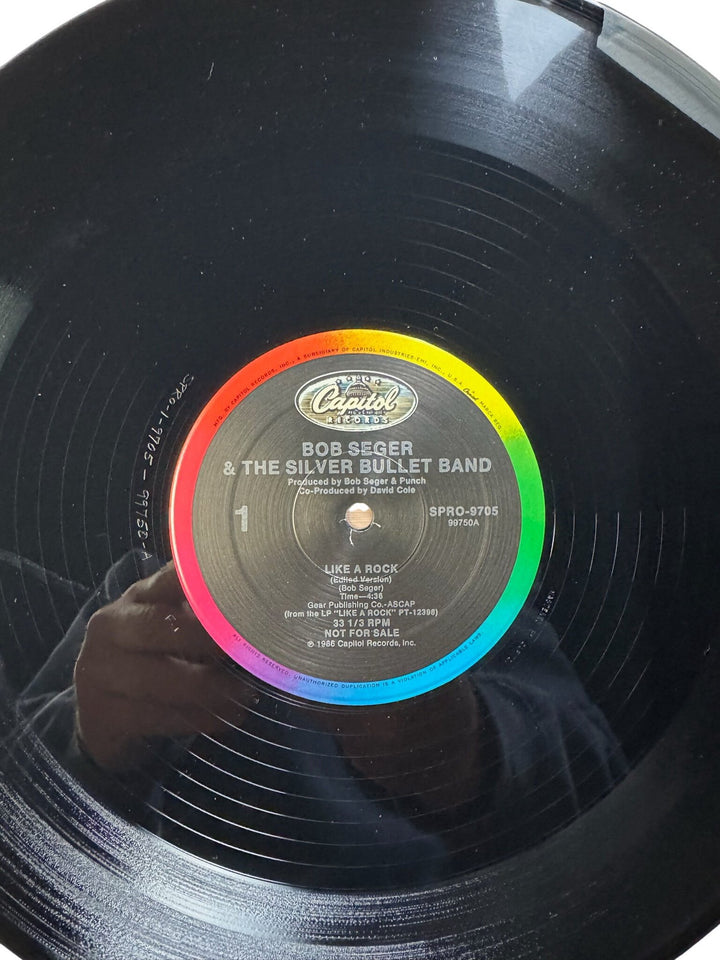 Bob Seger Like A Rock Vinyl - Fair