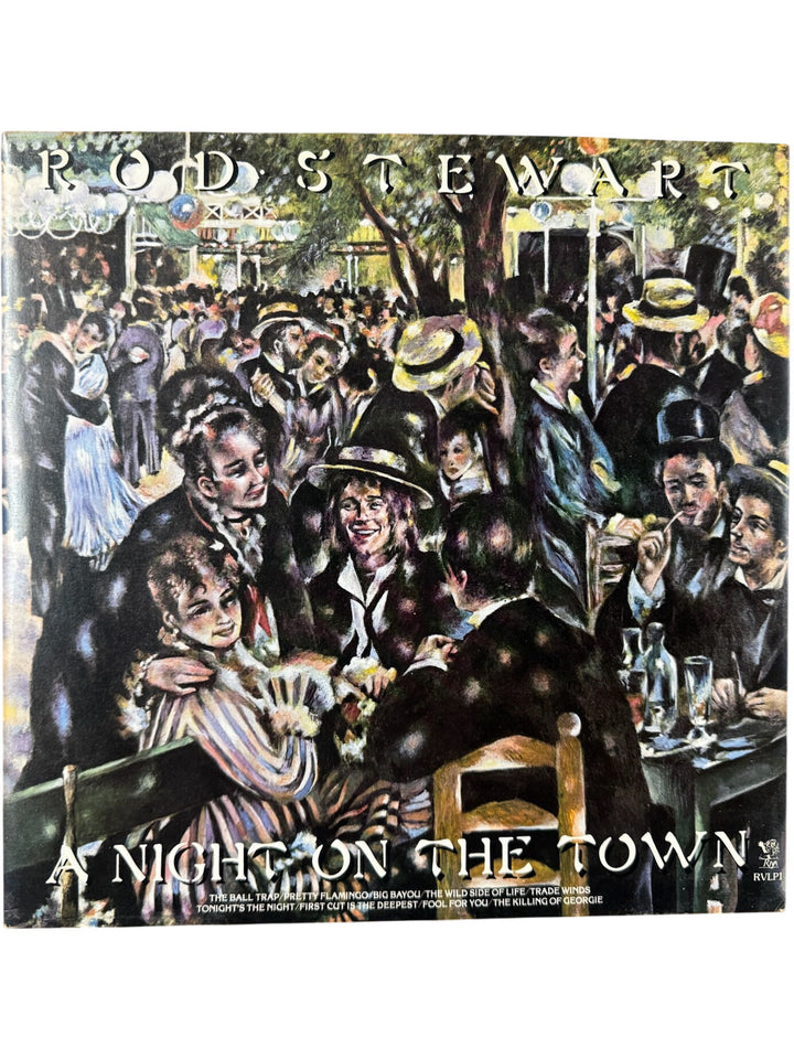 1976 Rod Stewart A Night On The Town Vinyl Album - Very Good+