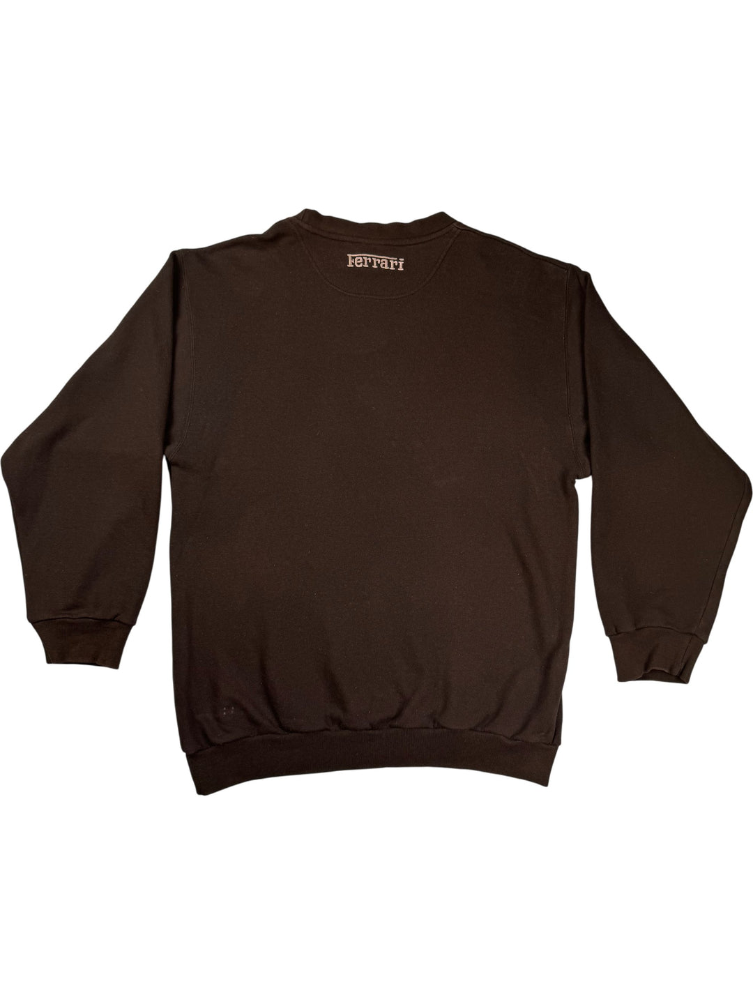 Ferrari Black Sweatshirt  - XL - Think Vintage