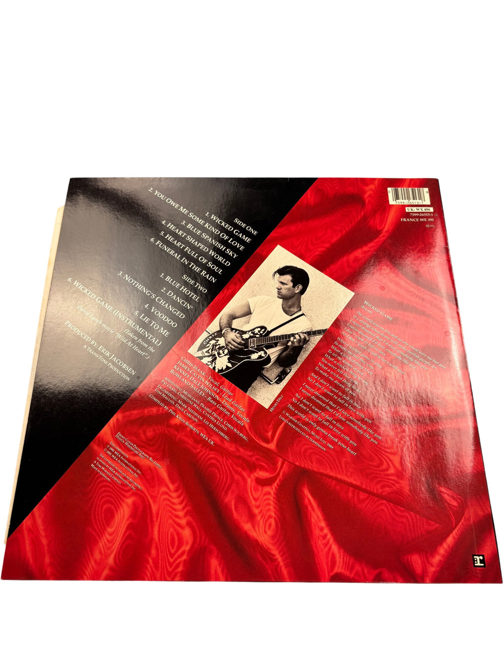Chris Isaak Wicked Game Vinyl Record - Think Vintage