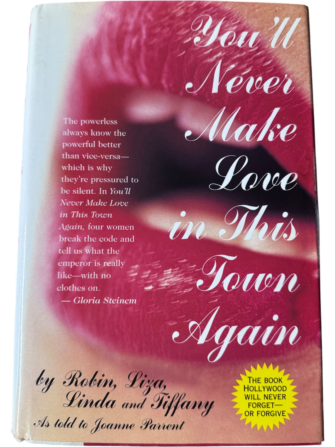 You'll Never Make Love In This Town Again Erotic Book