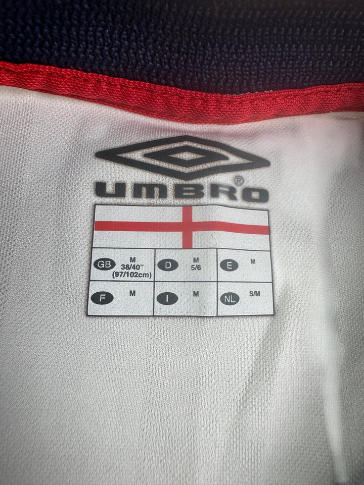 2001/03 England Home Football Shirt - M