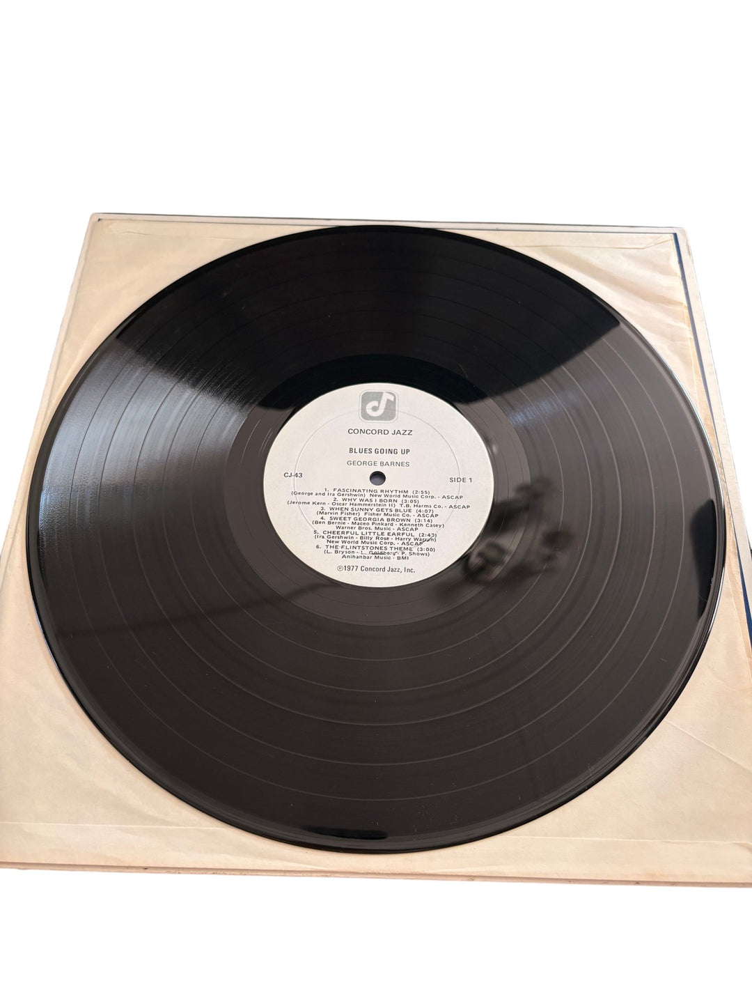 George Barnes Quartet Blues Going Up LP - Fair