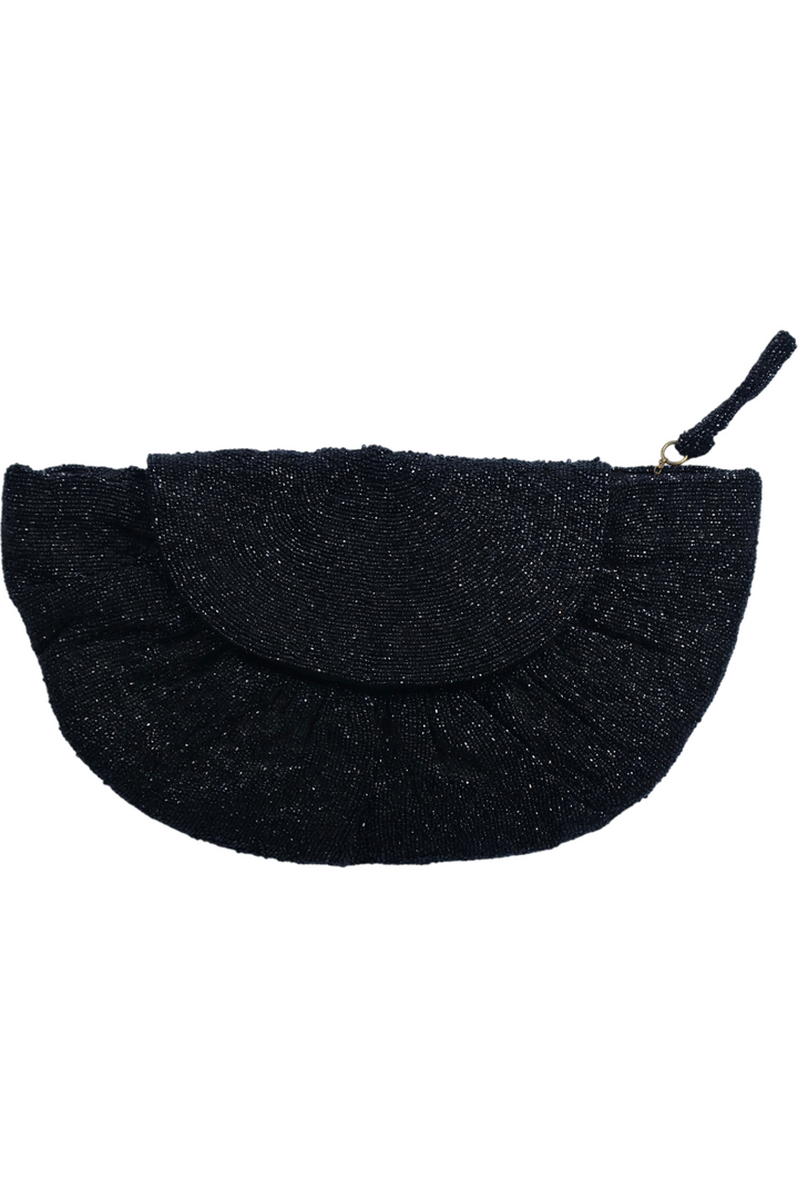 Joles Glass Beaded Clutch Bag - Think Vintage