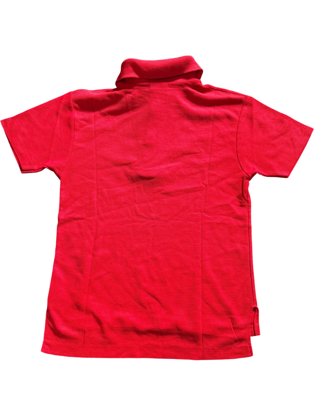 1980s Sears Boys Red Polo Shirt - Age 9/10