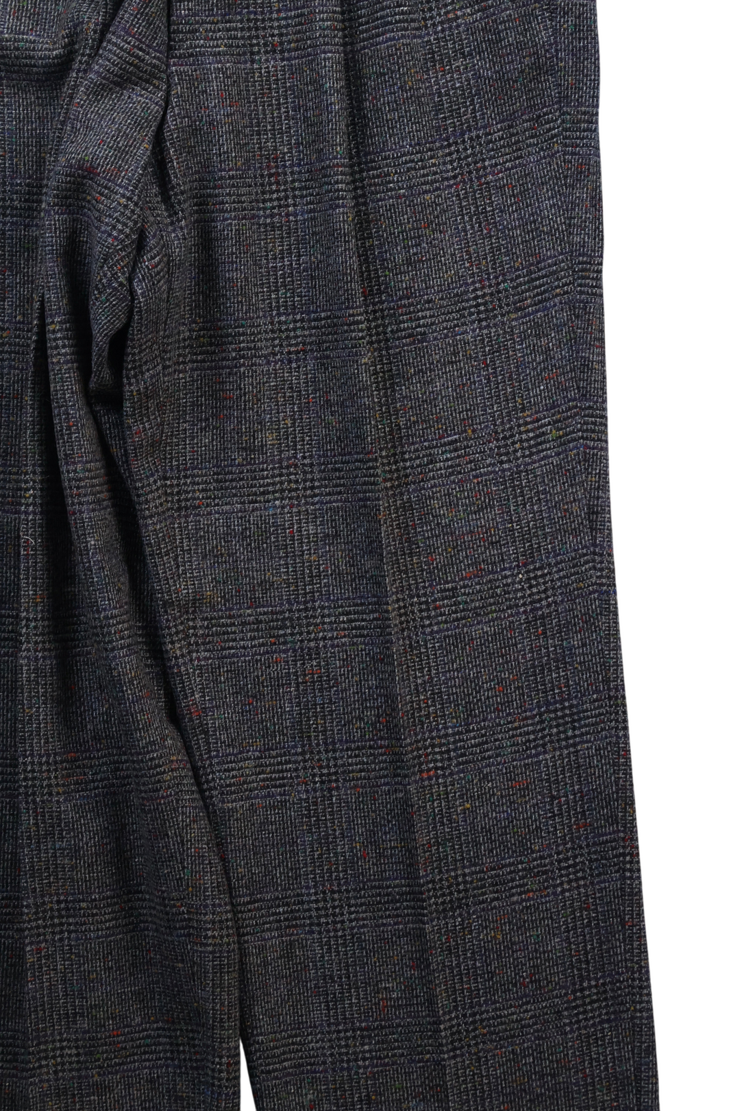 1970s Men's Checkered Wool Trousers - W34 L33 - Think Vintage