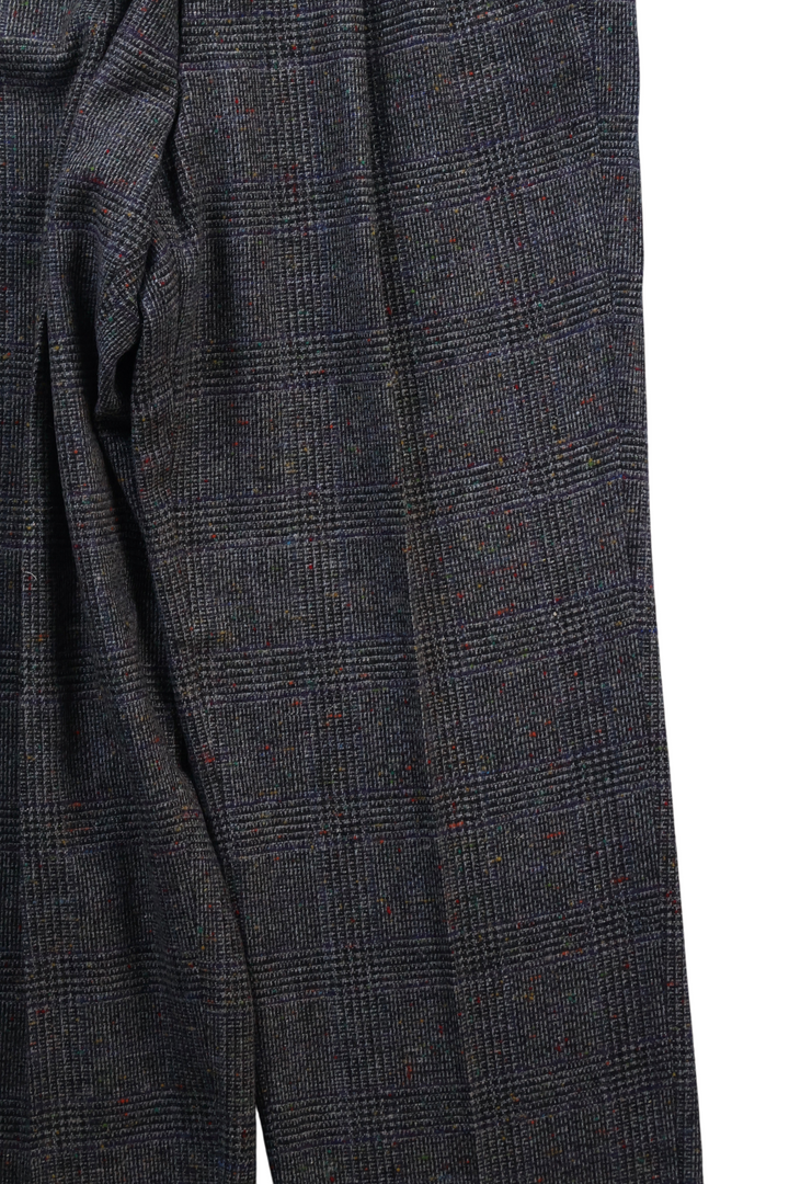 1970s Men's Checkered Wool Trousers - W34 L33 - Think Vintage