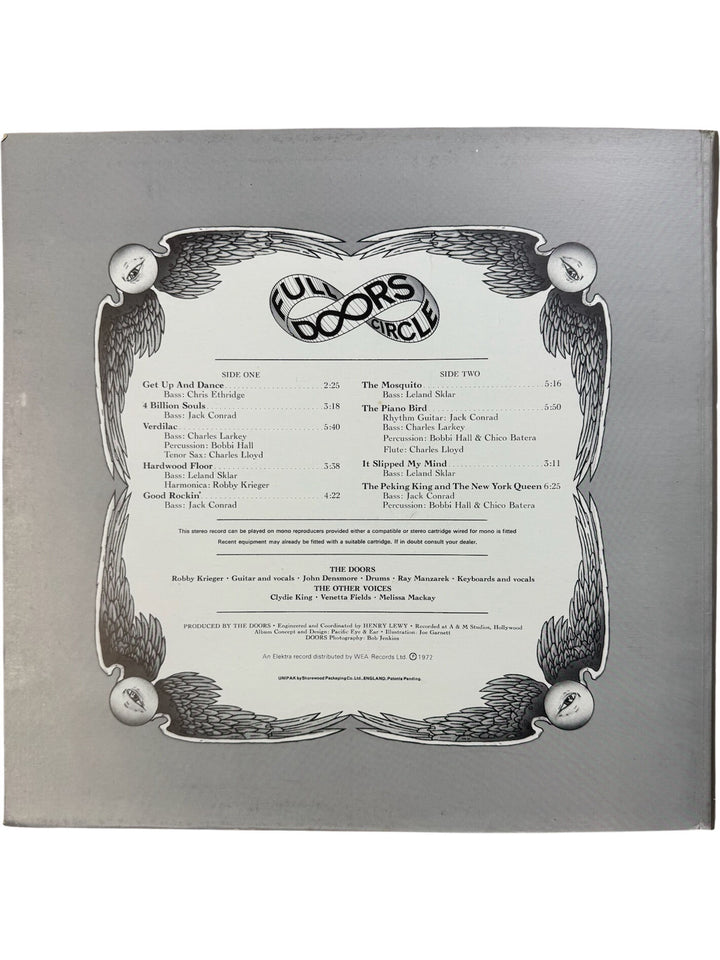 The Doors Full Circle Vinyl Record - Very Good