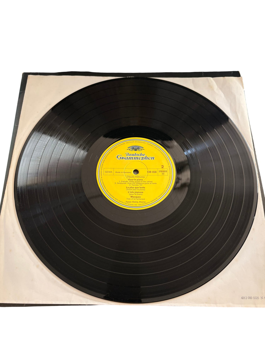Claude Debussy Klaviermusik Piano Vinyl - Fair/Good